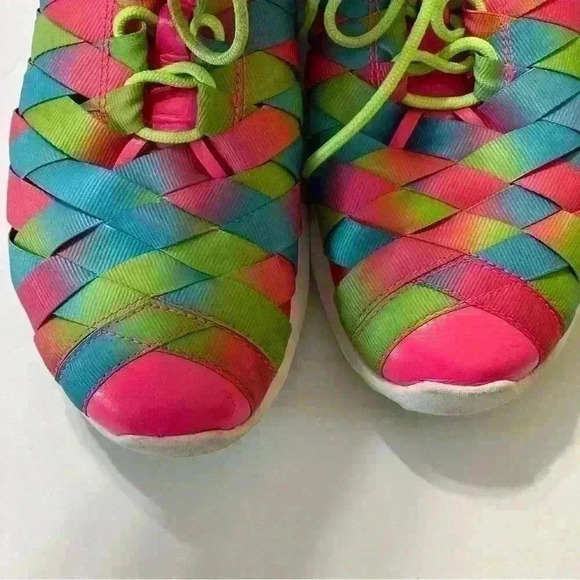 Nike Womens Juvenate Woven PRM Multicolor Lace Up Low Top Sneaker Size 7.5 - Picture 9 of 10